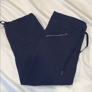 Athleta Metro Slouch Capri in Navy